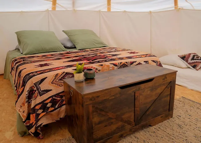 豪华帐篷 Les Cabanes-tipi Paco En Pleine Nature