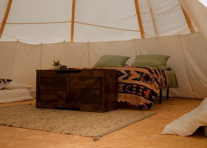 Les Cabanes-tipi Paco En Pleine Nature Luksustelt